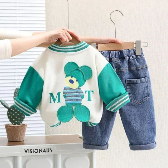 سه تیکه بچگانه اسپرت میکی 9 ماه تا 5 سال