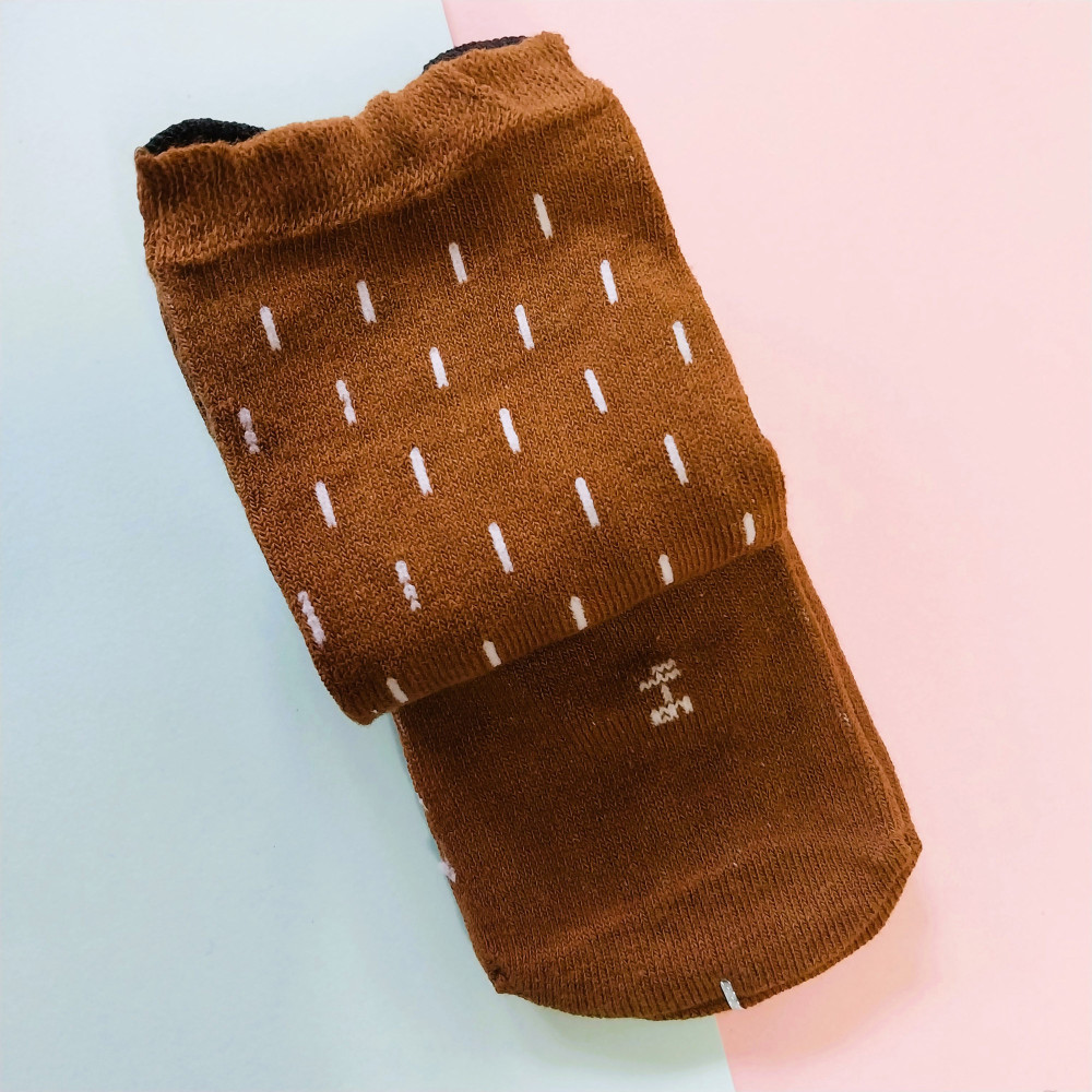 جوراب بچگانه طرح روباه بچگانه