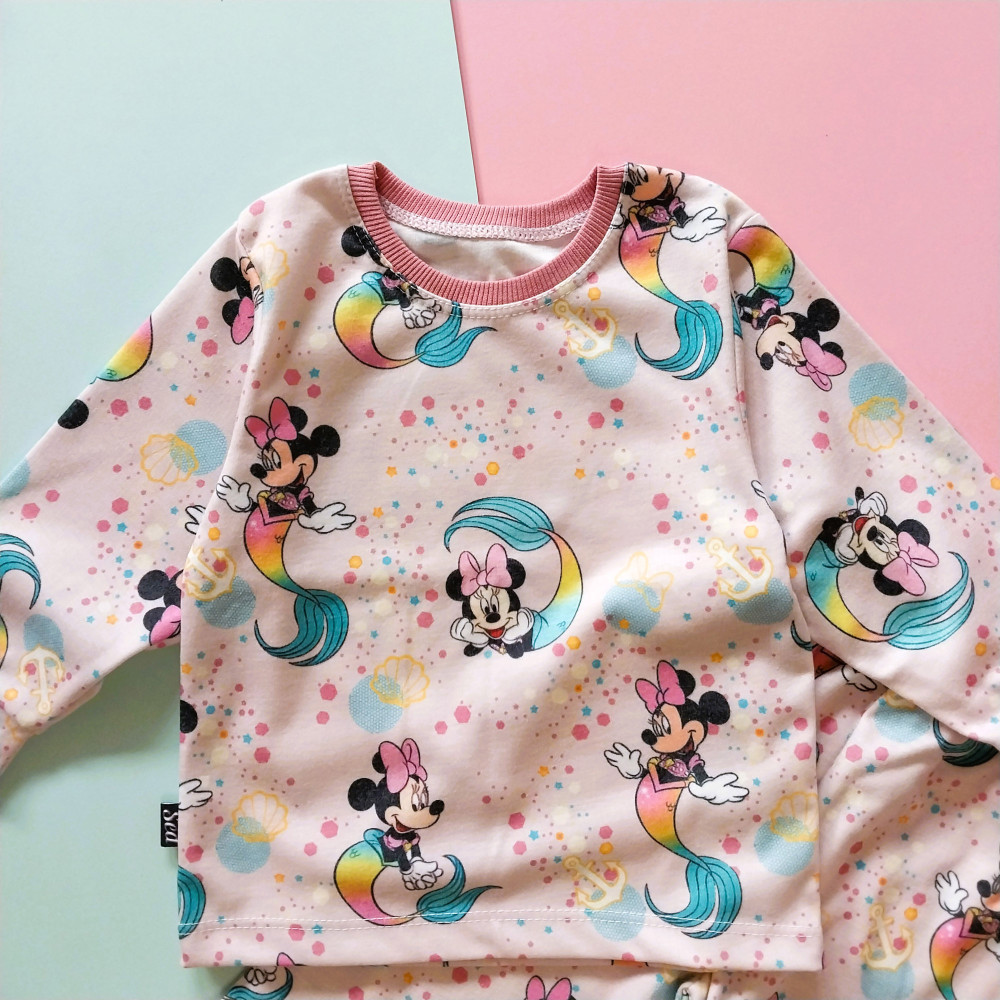 ست بلوز شلوار راحتی بچگانه میکی موس دخترانه 1 تا 7 سال