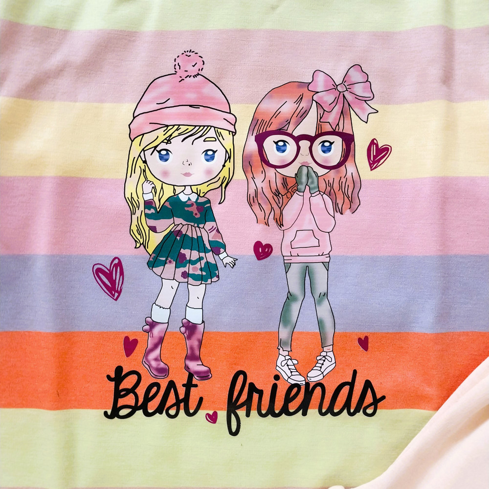 بلوز شلوار راحتی بچگانه رینگر دخترانه 6 تا 8 سال