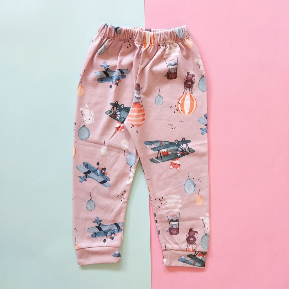 ست بلوز شلوار راحتی بچگانه طرح بالن 2 تا 8 سال