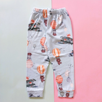 ست بلوز شلوار راحتی بچگانه طرح بالن 2 تا 8 سال