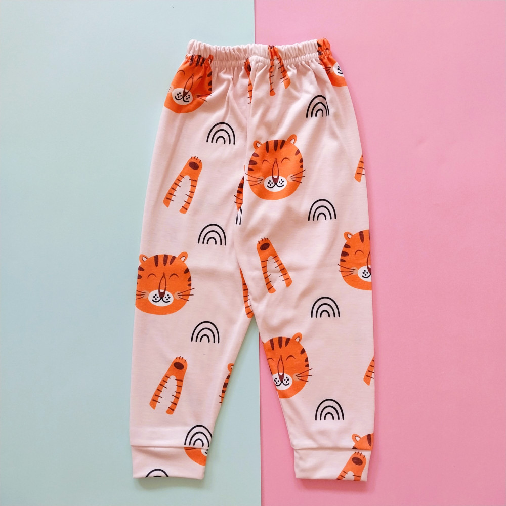 ست بلوز شلوار راحتی بچگانه طرح شیر 1 تا 7 سال