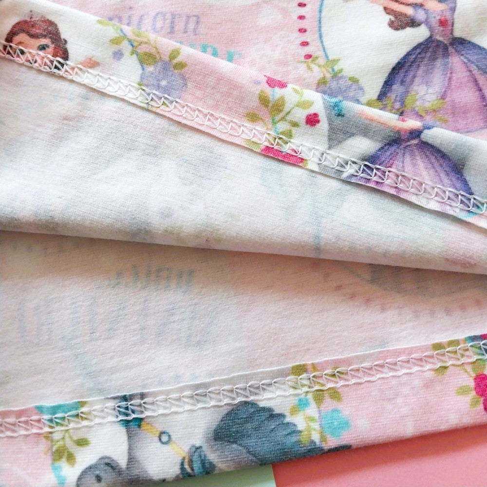 ست بلوز شلوار راحتی بچگانه صوفیا طرح یونیکورن 1 تا 7 سال