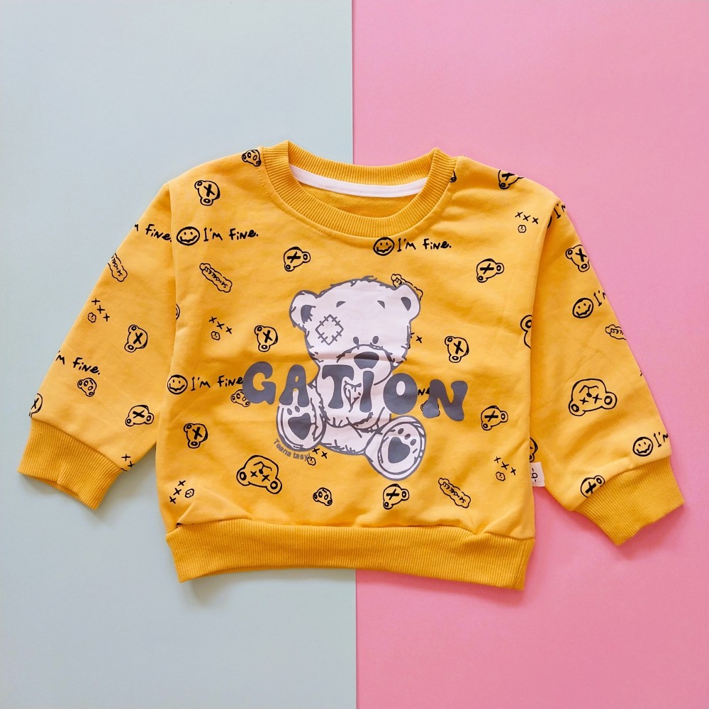 بیلر و بلوز بچگانه طرح تدی  پسرانه و دخترانه مناسب 9 ماه تا 5 سال