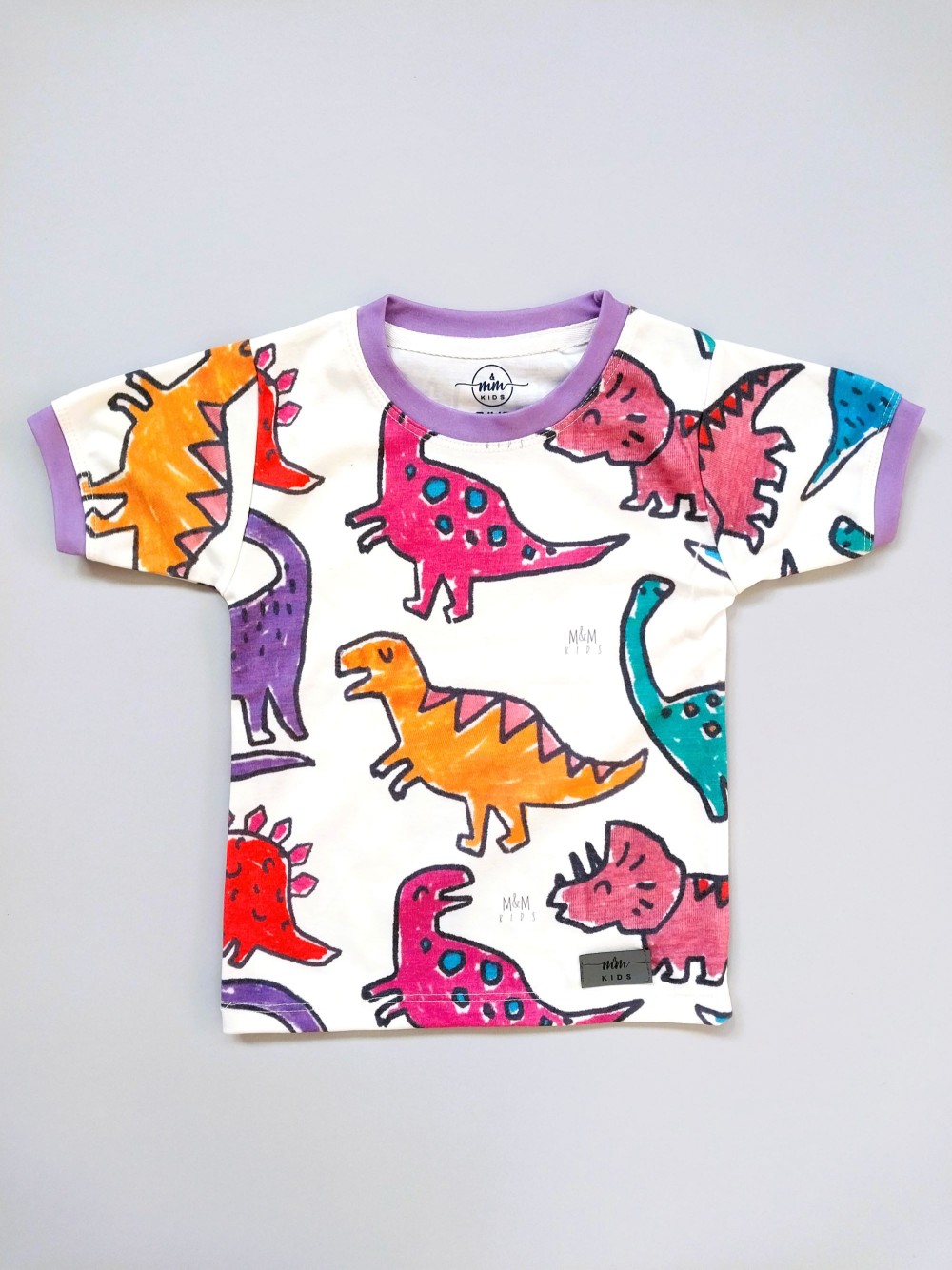 ست تیشرت شلوار راحتی بچگانه طرح دایناسور مناسب 1 تا 10 سال