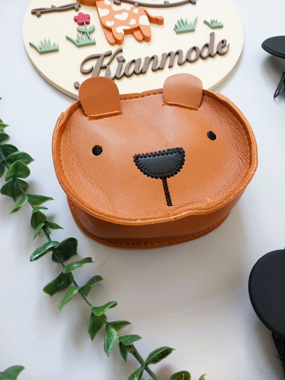 کیف چرمی تدی بچگانه