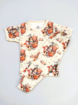 ست تیشرت شلوار راحتی بچگانه مناسب 1 تا 10 سال