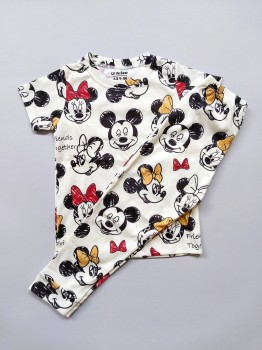 ست تیشرت شلوار راحتی دخترانه بچگانه مناسب 1 تا 6 سال