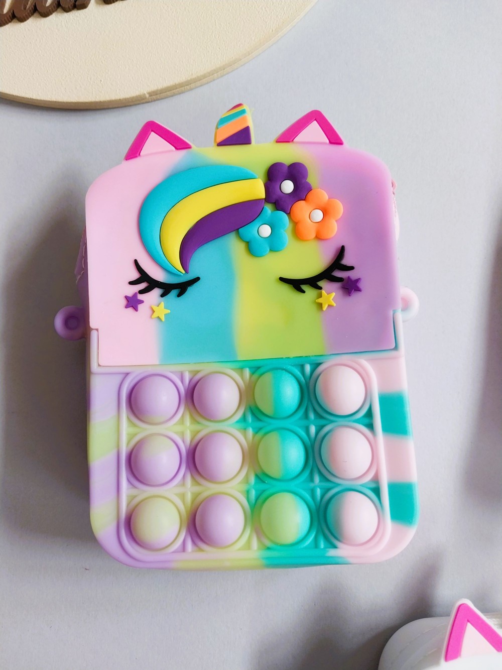 کیف سیلیکونی بچگانه طرح تلفن