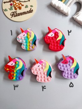 کیف سیلیکونی بچگانه طرح یونیکورن