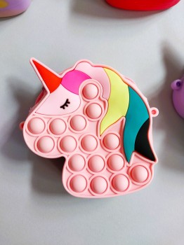 کیف سیلیکونی بچگانه طرح یونیکورن