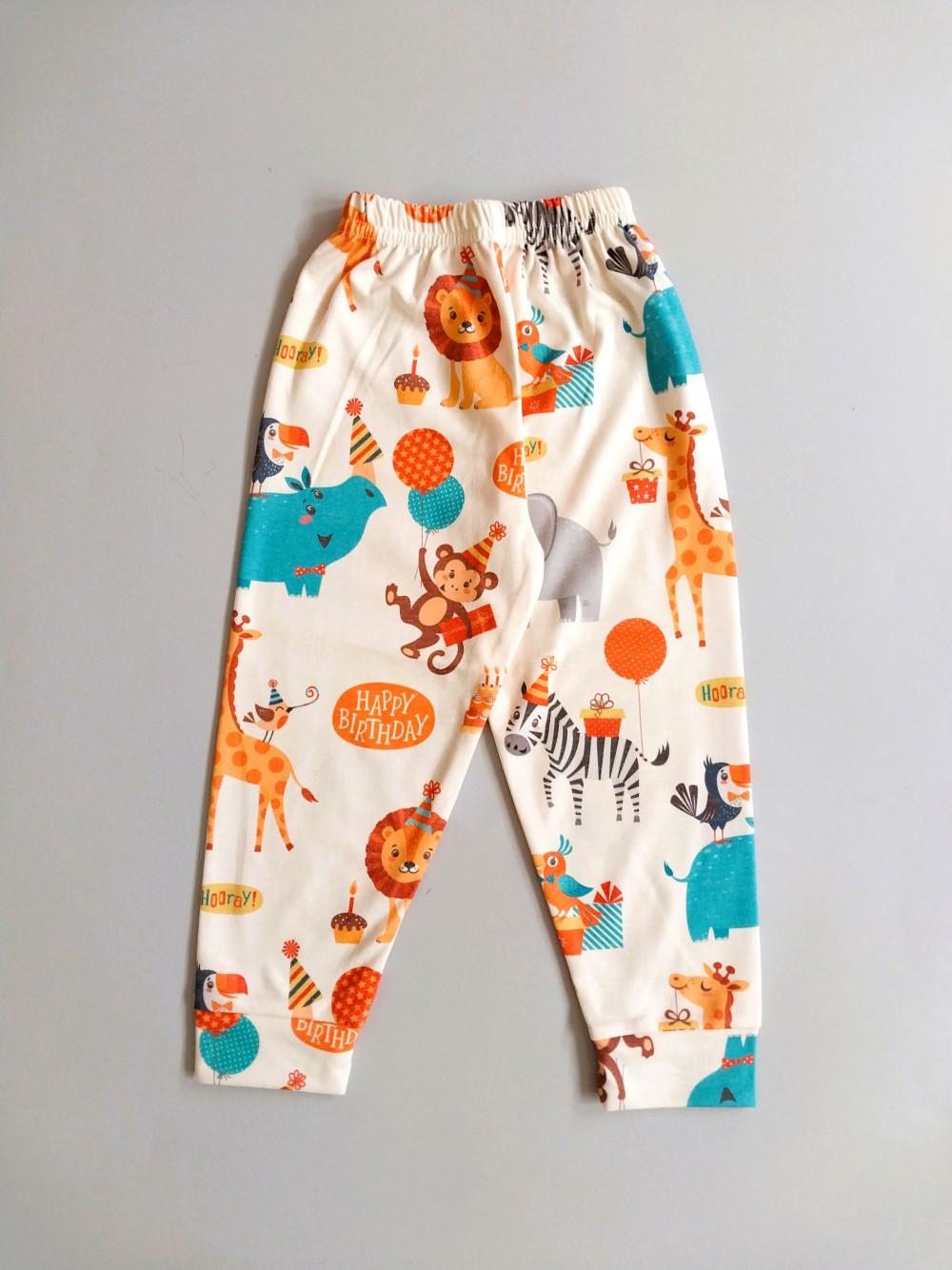 ست راحتی بلوز شلوار بچگانه طرح حیوانات مناسب 1 تا 7 سال