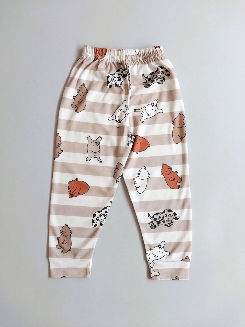 ست راحتی بلوز شلوار بچگانه طرح تدی مناسب 1 تا 7 سال