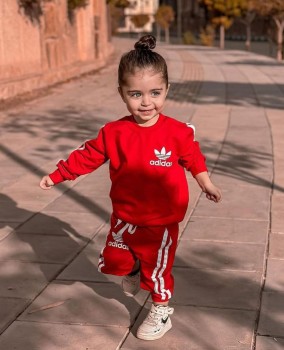 ست بلوز شلوار آدیداس بچگانه مناسب 9 ماه تا 9 سال