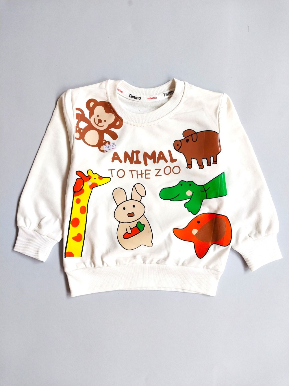 ست بلوز شلوار راحتی بچگانه طرح حیوانات مناسب 1 تا 6 سال