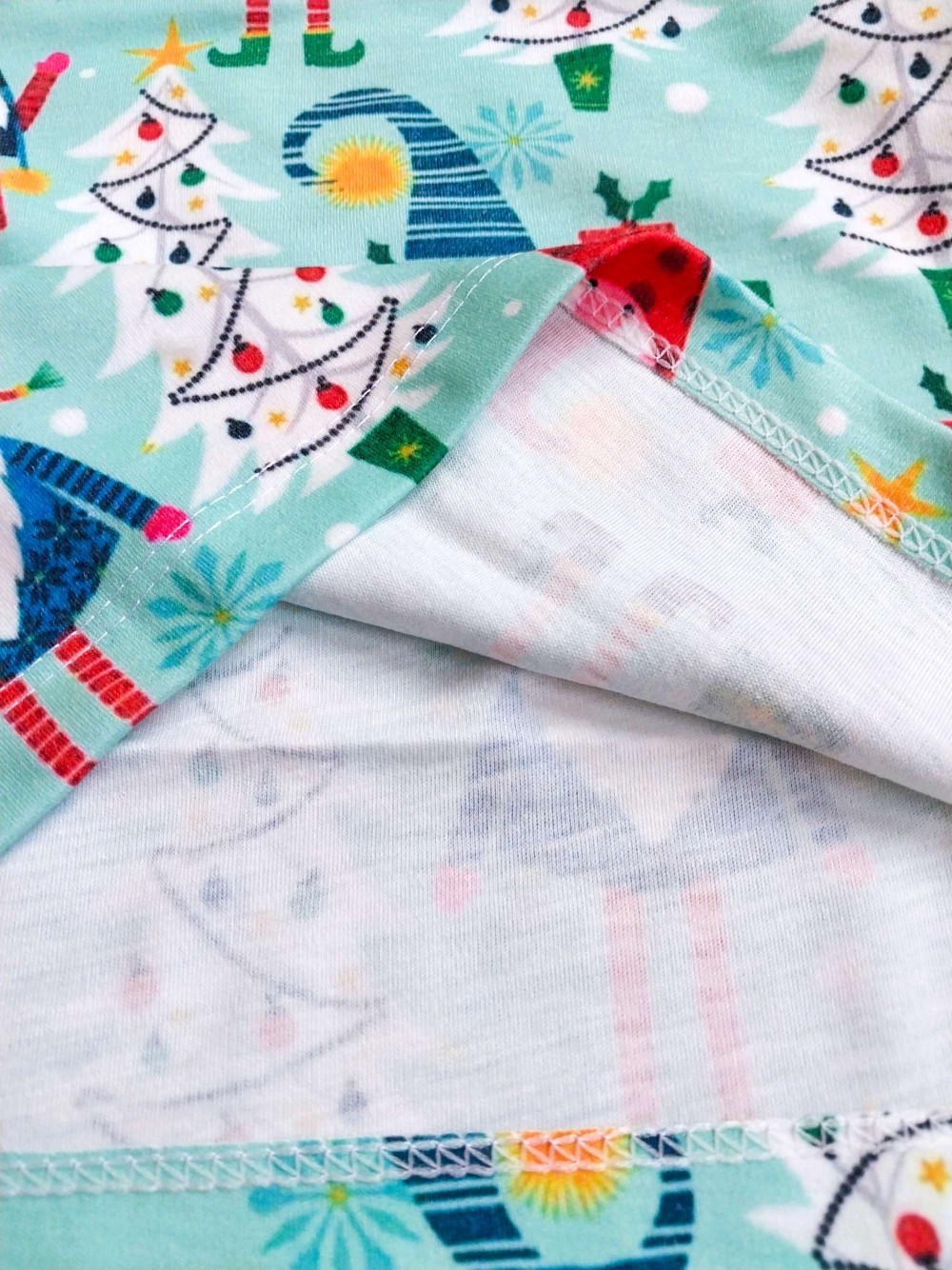 ست بلوز شلوار بچگانه راحتی یلدایی کریسمسی مناسب 1 تا 7 سال