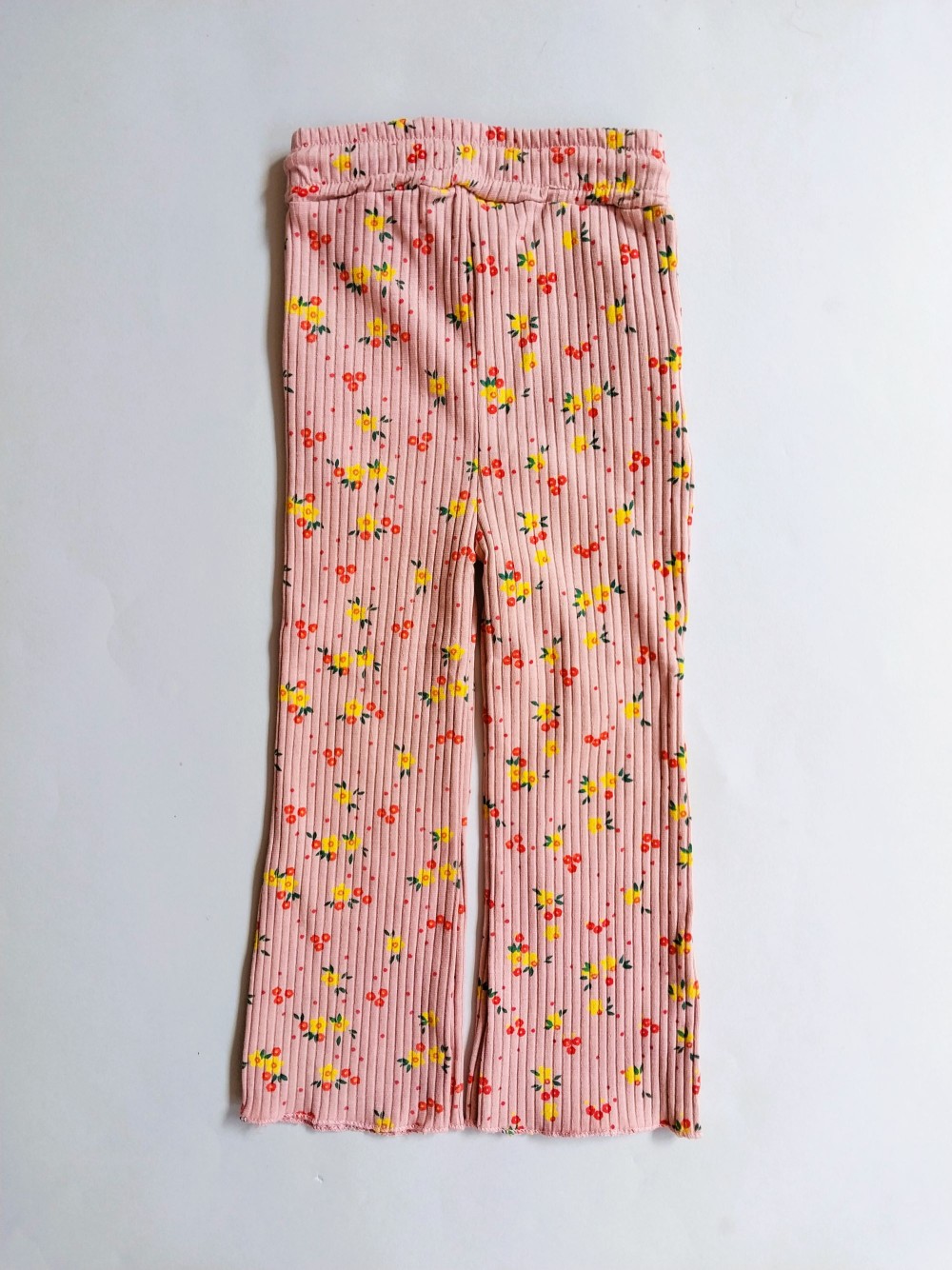 بلوز شلوار دخترانه کبریتی گلدار مناسب 2 تا 7 سال