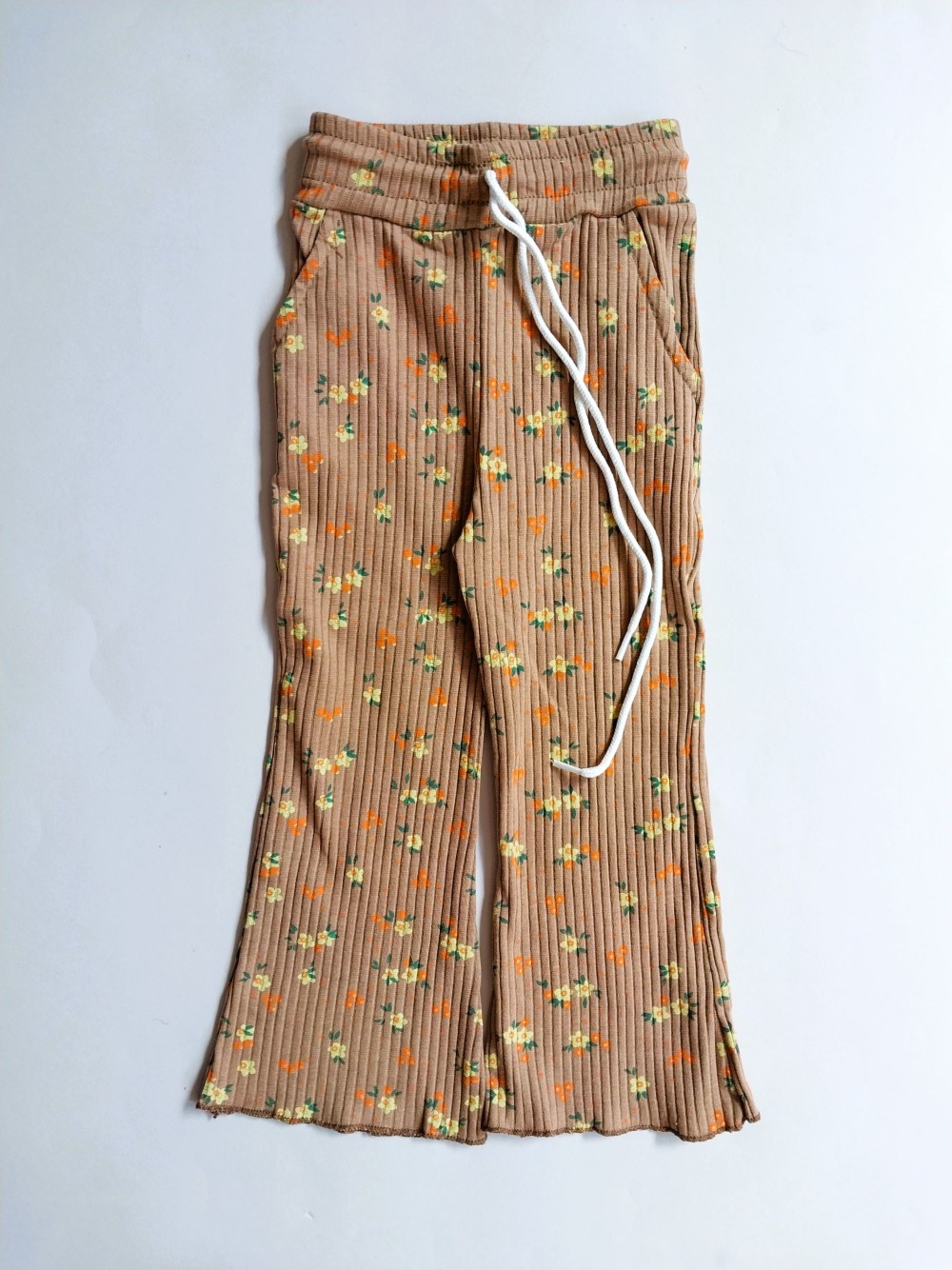 بلوز شلوار دخترانه کبریتی گلدار مناسب 2 تا 7 سال