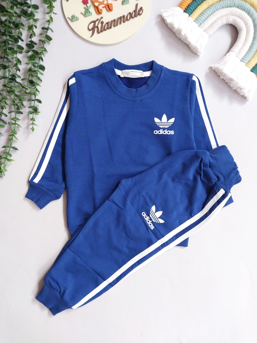 ست بلوز شلوار آدیداس ترمه مناسب 1 تا 9 سال