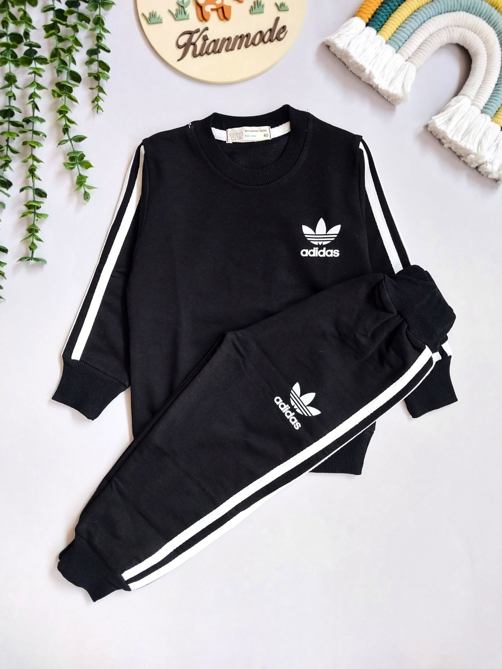 ست بلوز شلوار آدیداس ترمه مناسب 1 تا 9 سال