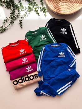 ست بلوز شلوار آدیداس بچگانه مناسب 9 ماه تا 9 سال