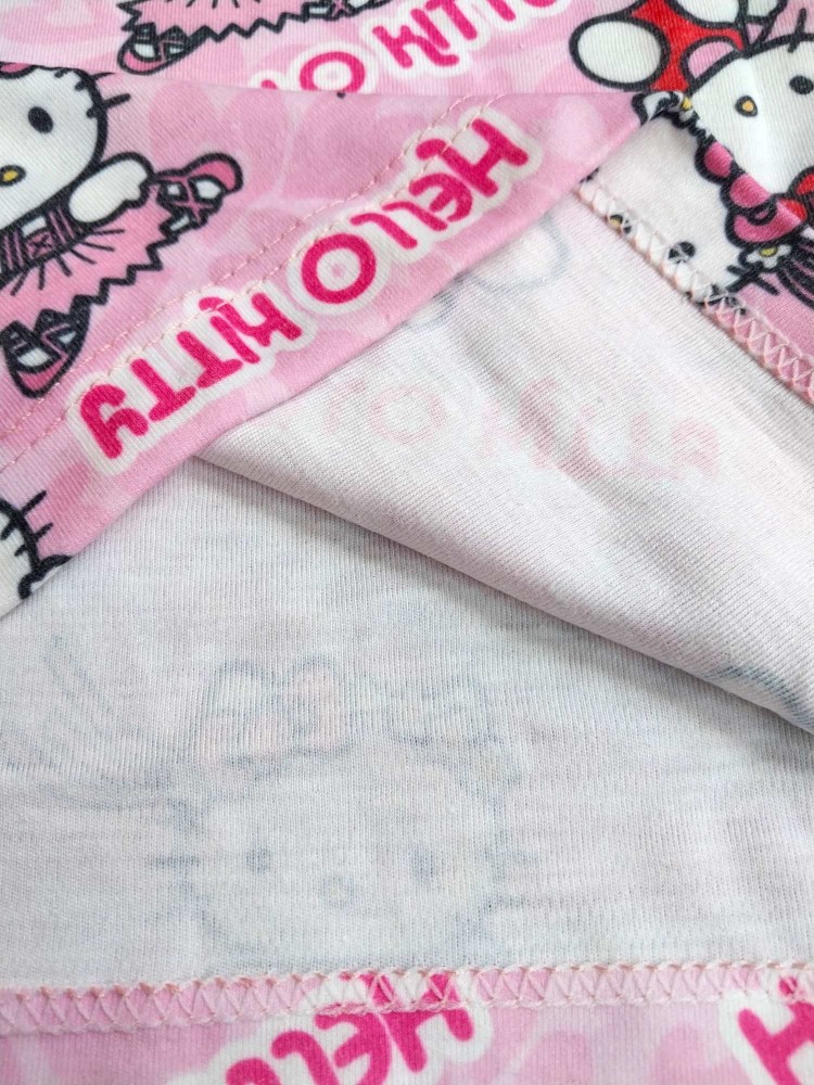 ست بلوز شلوار راحتی بچگانه طرح سلام کیتی Hello Kitty مناسب 1 تا 6 سال